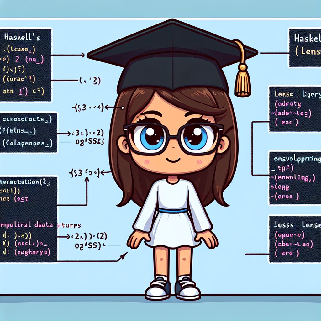 Haskell의 lens 라이브러리: 복잡한 데이터 구조를 쉽고 재미있게 다루는 방법 🔍