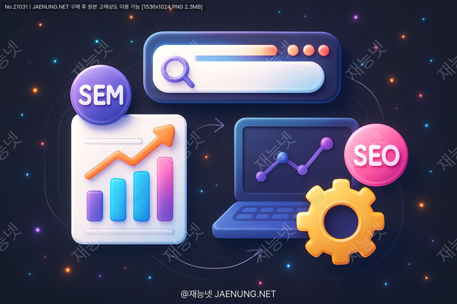 콘텐츠 대표 이미지 - 검색 엔진 마케팅(SEM)과 SEO의 통합 전략 🚀