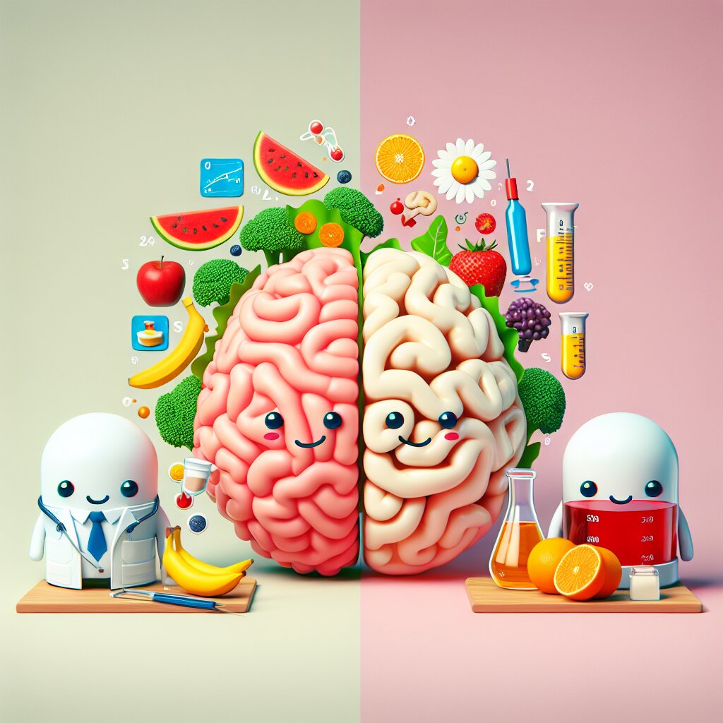 🍎 자연 식품 vs 가공 식품: 뇌 건강에 미치는 효과 🧠