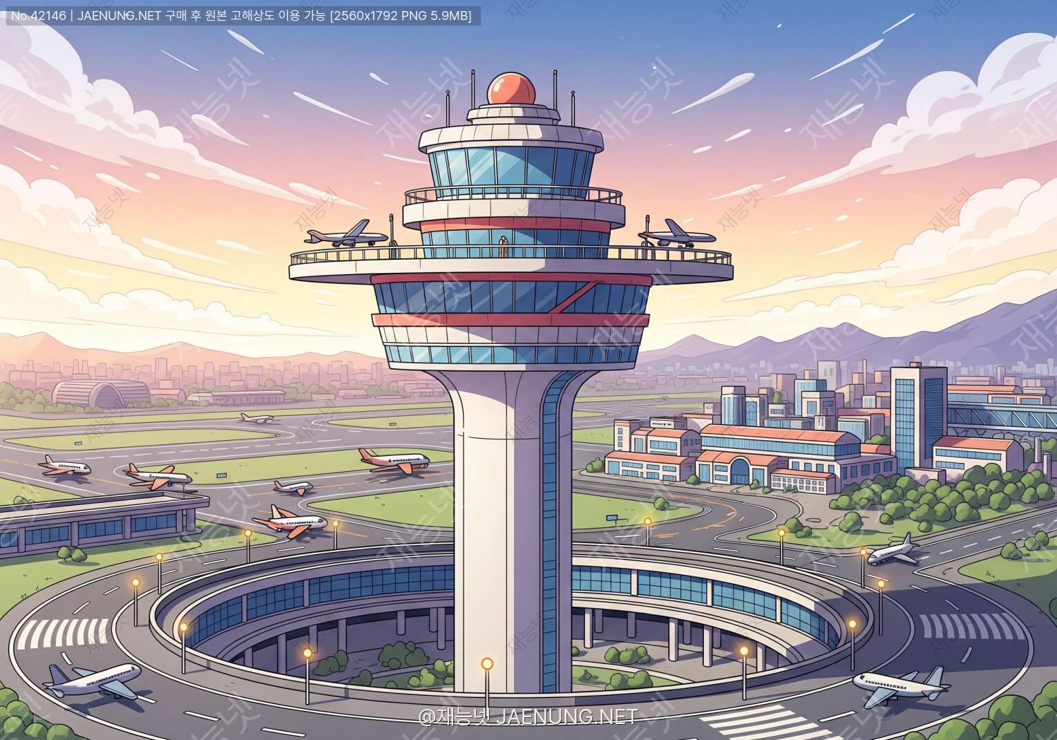 콘텐츠 대표 이미지 - ✈️ 공항 관제탑의 시야 확보 각도 설계