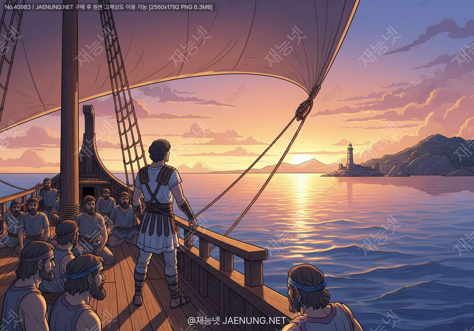콘텐츠 대표 이미지 - ⚓ 오디세우스의 귀향: 영웅 서사와 고대 지중해 항해술 🌊