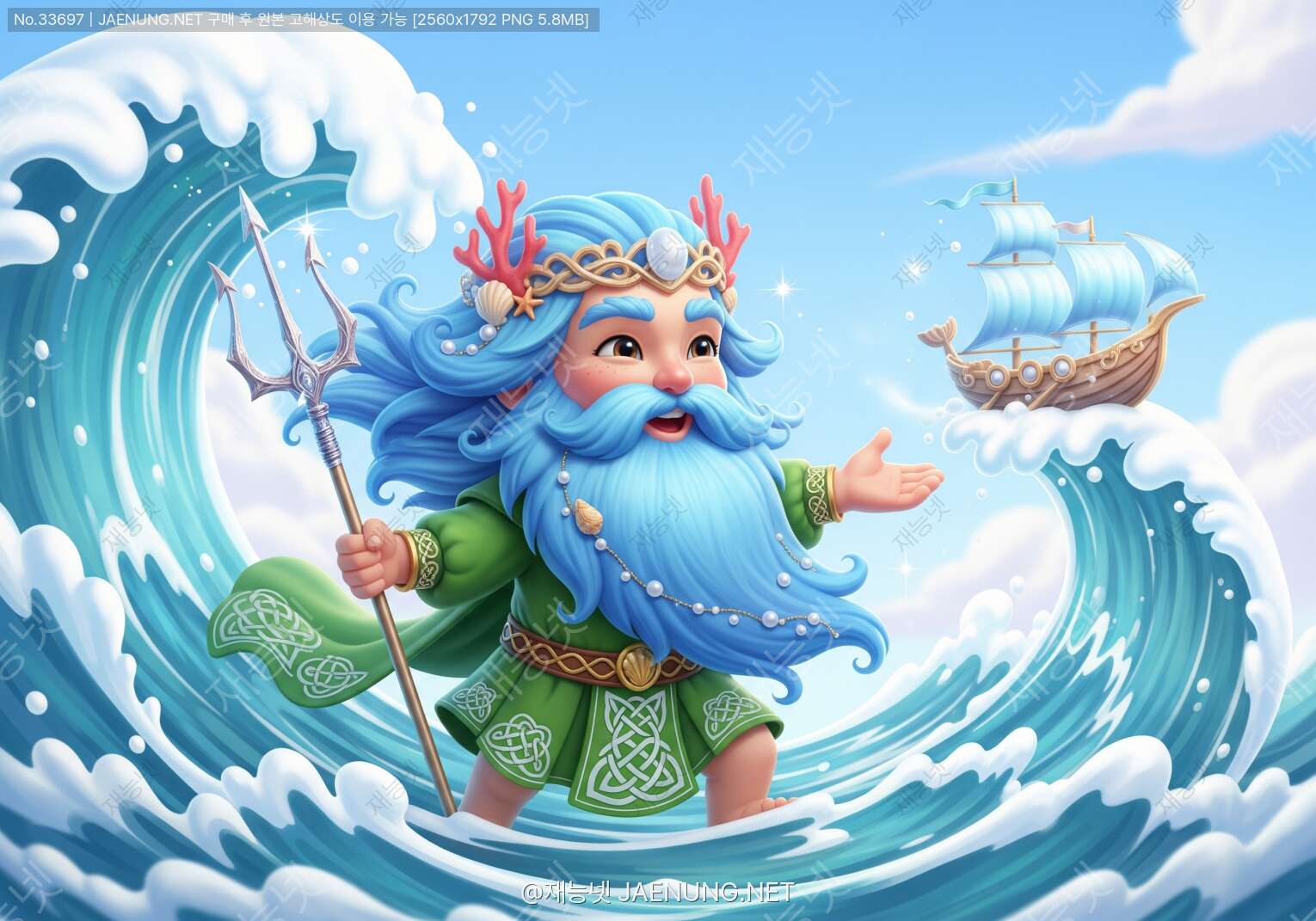 콘텐츠 대표 이미지 - 파도와 안개의 지배자, 아일랜드의 수호신 마나난 막 리르 🌊