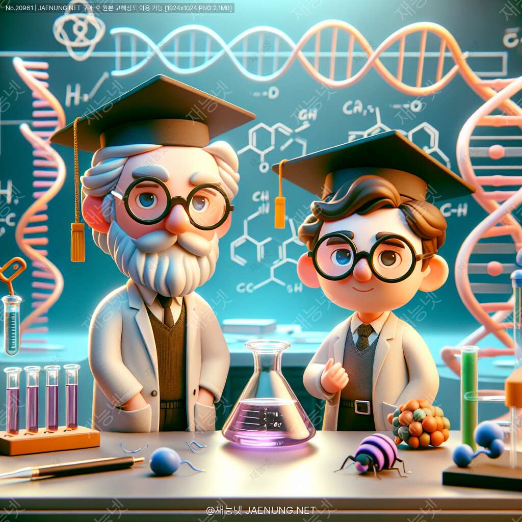 콘텐츠 대표 이미지 - 🧬 DNA의 비밀을 풀다: 제임스 왓슨과 프랜시스 크릭의 생명 코드 탐험기 🧪