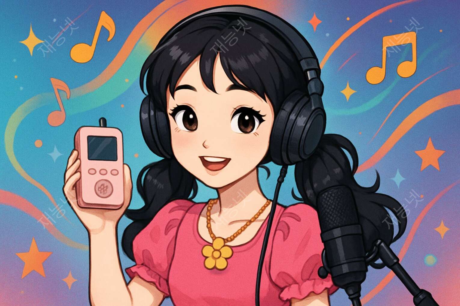 커비 스프라이트 애니메이션을 만들었는데 배경 음악은 스폰지밥의 Underwater Sun으로 했어. : r/Kirby, image size:1536x1024