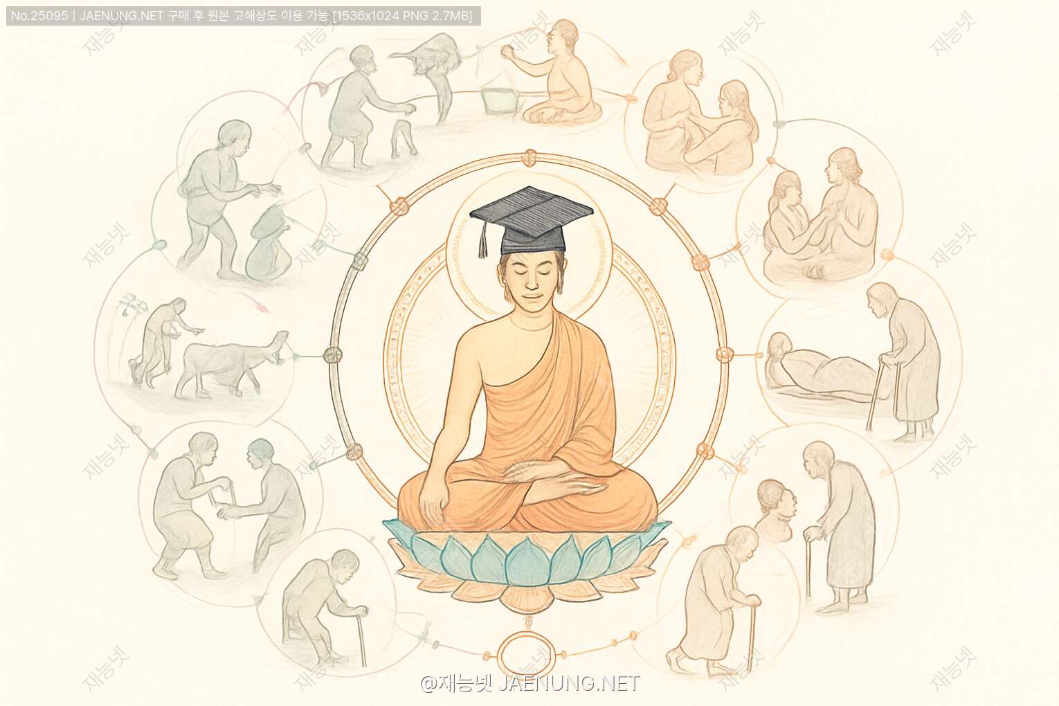 十二因緣(십이인연): 윤회의 메커니즘
