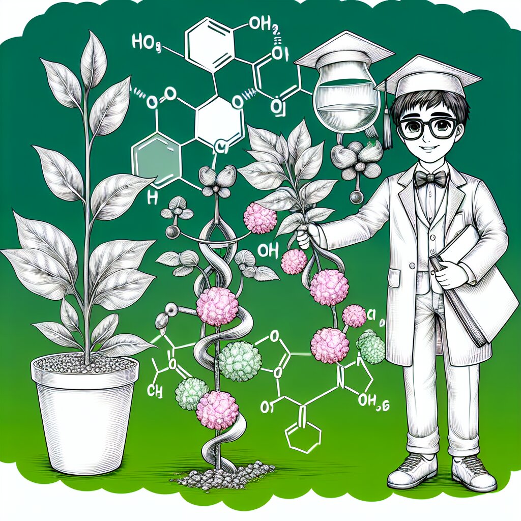 🌿 식물의 이차대사산물: 생존을 위한 화학 물질 🧪