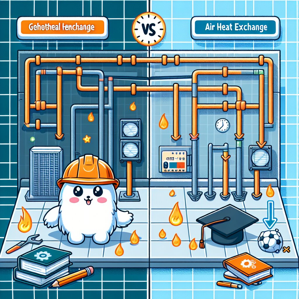 지중 열교환 vs 공기열 교환, 어떤 건물 에너지 시스템이 더 효율적일까? 🌍🏢
