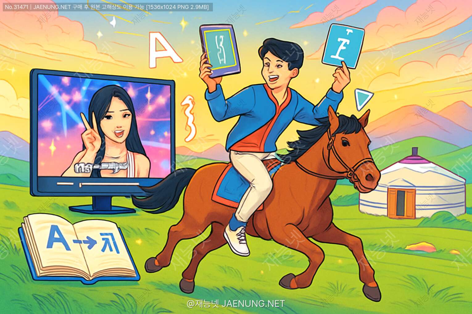 콘텐츠 대표 이미지 - K-콘텐츠, 몽골 초원을 달리다! 🚀 몽골어 자막 번역, A부터 Z까지 탈탈 털어줄게