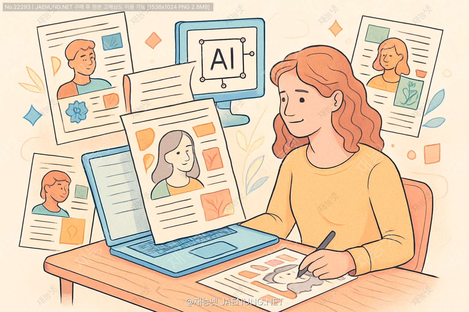 콘텐츠 대표 이미지 - AI를 활용한 맞춤형 홍보물 디자인: 개인화의 시대