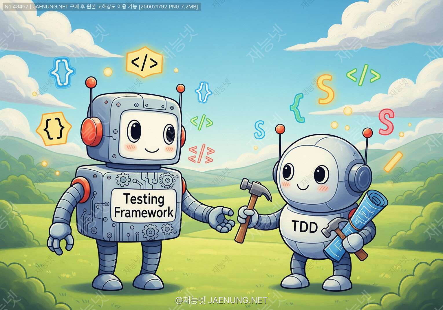 ์ฝํ
์ธ ๋ํ ์ด๋ฏธ์ง - ๐ฏ ํ
์คํ
ํ๋ ์์ํฌ์ TDD, ์ด์ ์น๊ตฌ์ฒ๋ผ ์ฝ๊ฒ ์์๋ณด์!