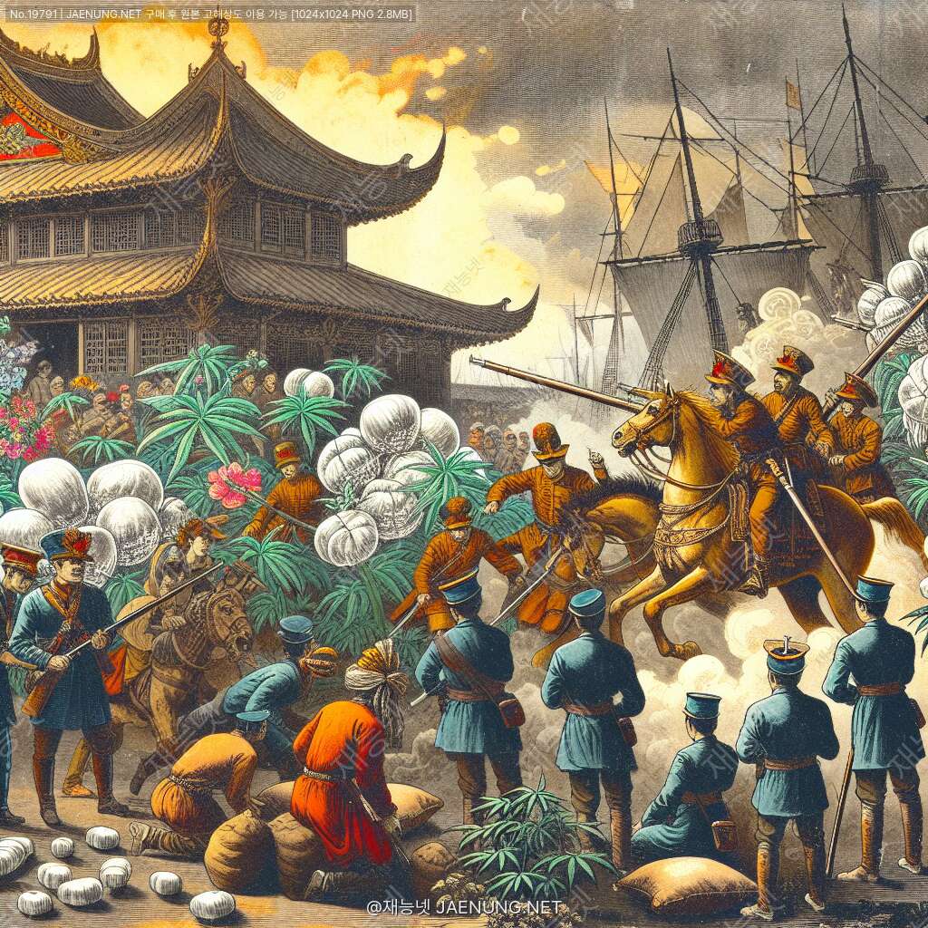콘텐츠 대표 이미지 - 아편 전쟁 (1839-1842): 마약과 제국주의가 만난 역사의 현장 🔍