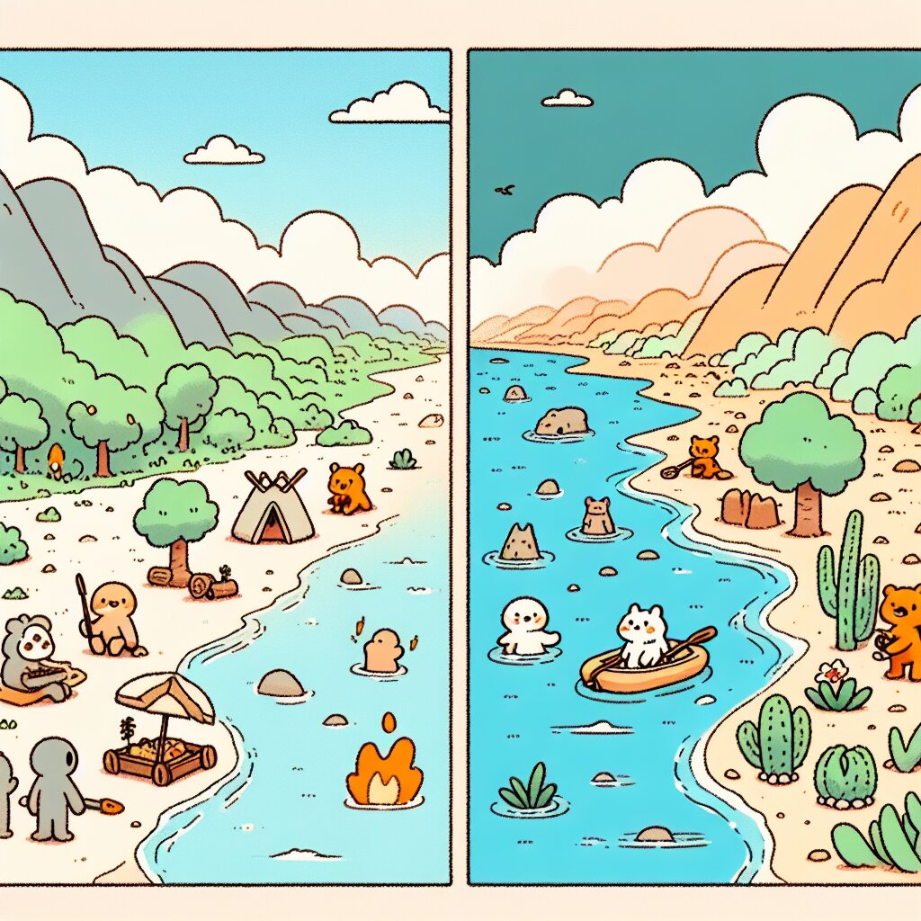 🏞️ 강가 정착 VS 해안가 정착: 어느 환경이 더 살기 좋았을까? 🌊