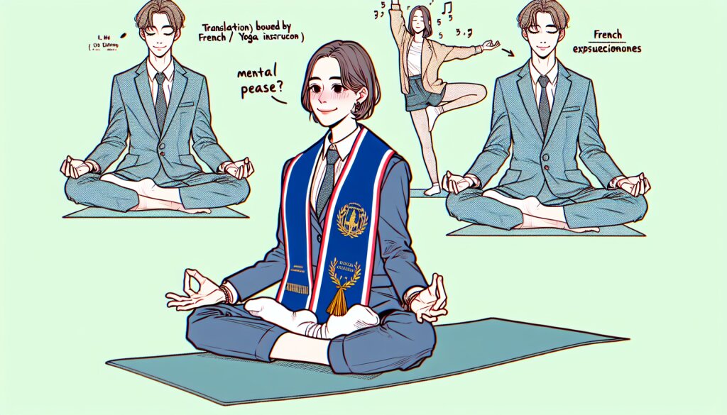 프랑스 요가 강사의 언어: 심신 안정을 위한 표현 🧘‍♀️🇫🇷