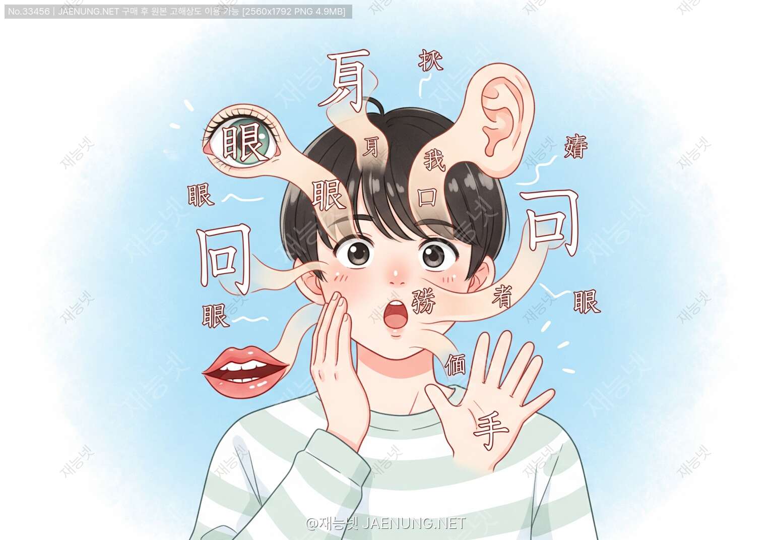 콘텐츠 대표 이미지 - 내 몸이 한자 사전? 우리 몸에 숨겨진 한자 이야기 🗺️