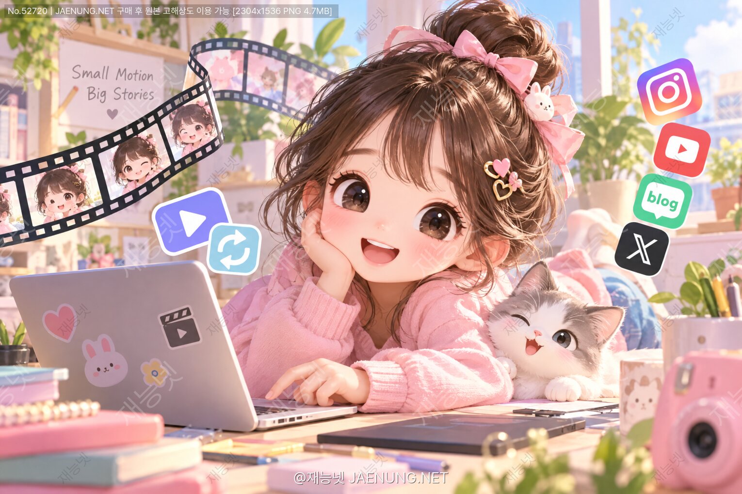 콘텐츠 대표 이미지 - 짧은 움직임이 눈길을 끄는 움짤과 GIF: 루프 모션 제작 원리부터 블로그·SNS 최적화까지