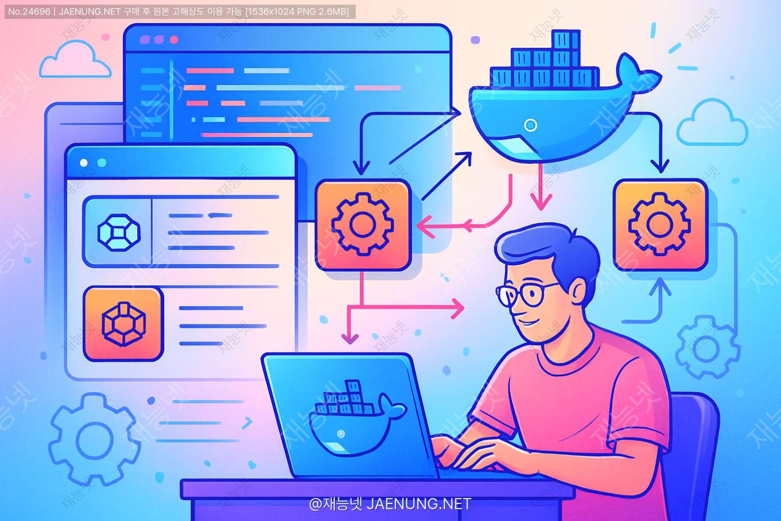콘텐츠 대표 이미지 - 컨테이너화된 마이크로서비스 개발: Docker Compose 활용 🐳