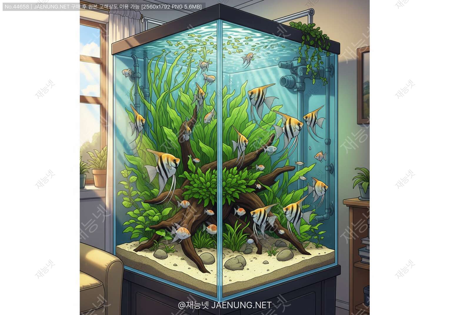 콘텐츠 대표 이미지 - 🐠 엔젤피쉬 어항 크기, 높이가 중요해요 🏠