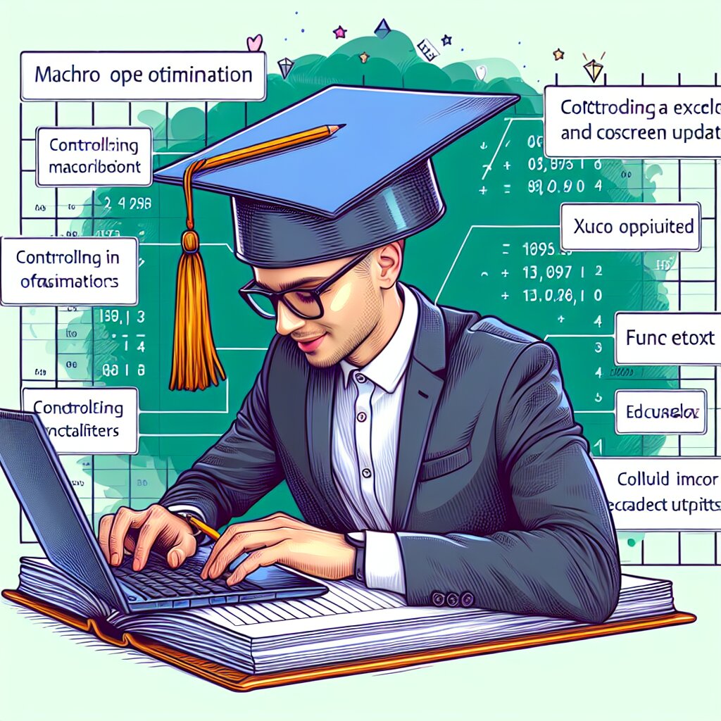 콘텐츠 대표 이미지 - 매크로 성능 최적화: 화면 업데이트 제어 🚀