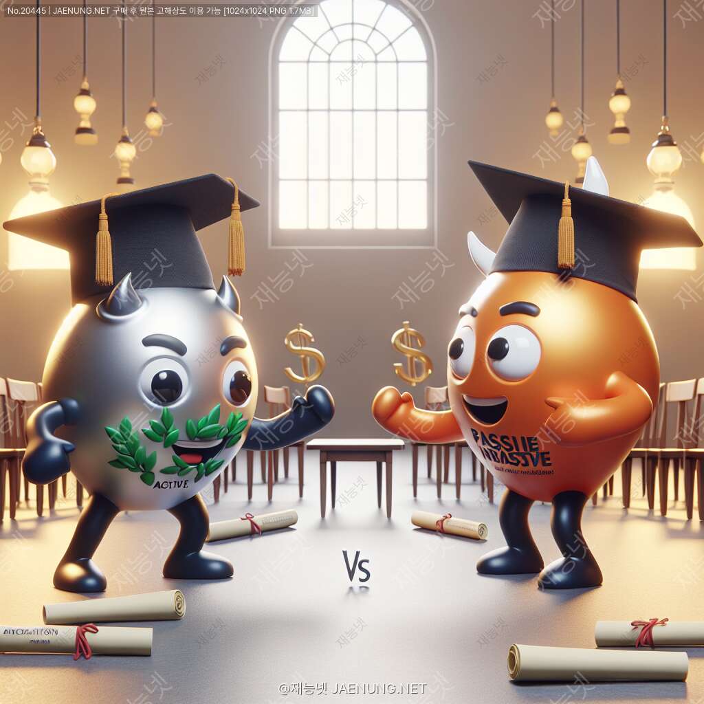 콘텐츠 대표 이미지 - 액티브 vs 패시브 투자 대결 🥊