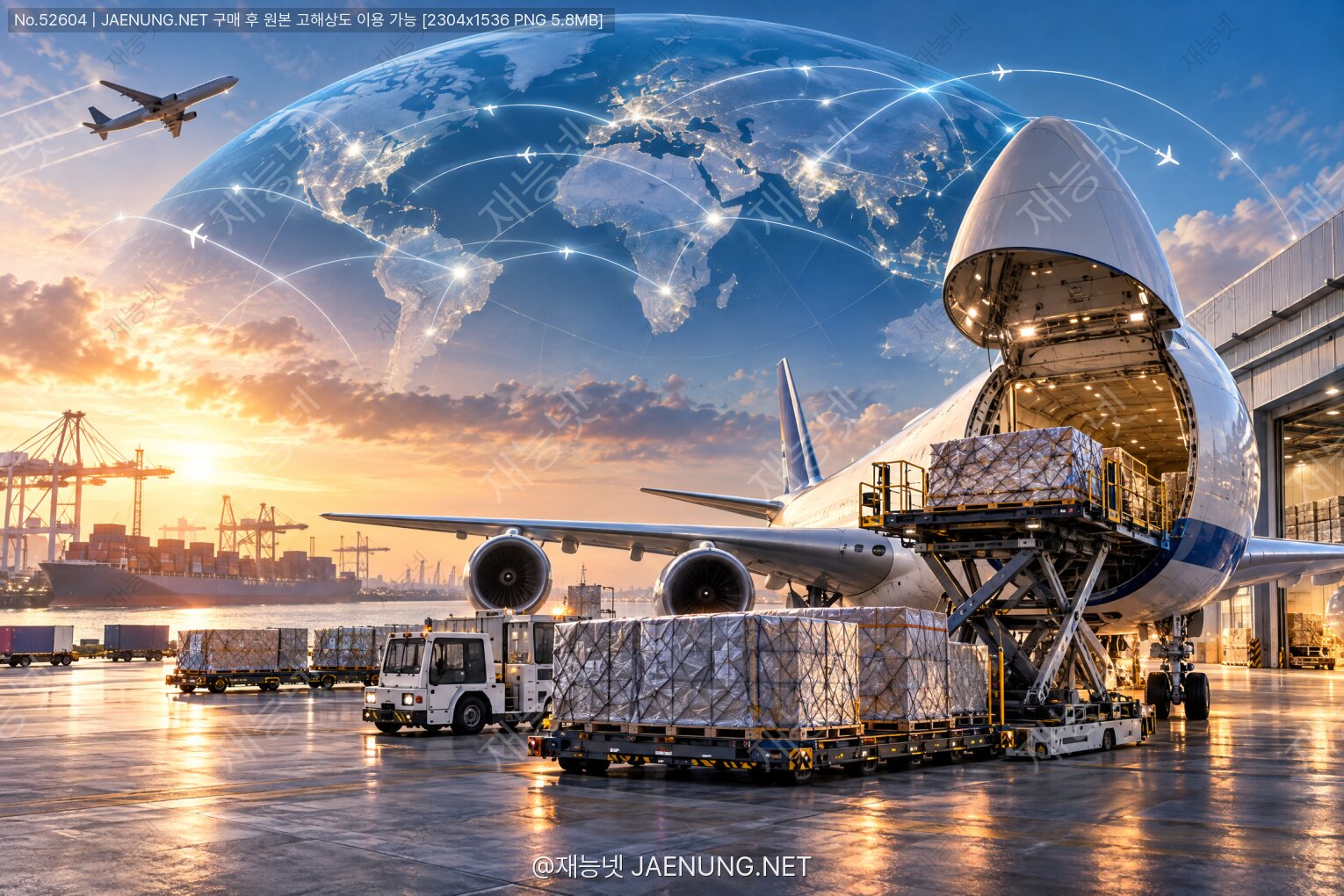 콘텐츠 대표 이미지 - ✈️📦 항공 물류와 화물 항공기가 만드는 글로벌 물류 시스템의 효율화 — 하늘길 공급망의 공학