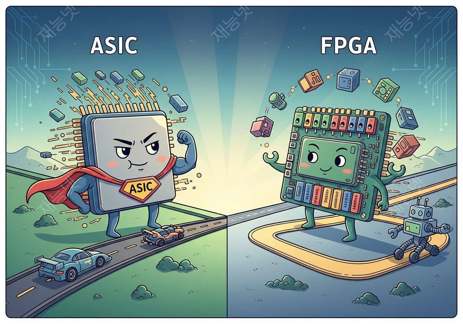 ASIC vs FPGA: 회로 구현 방식의 장단점 분석