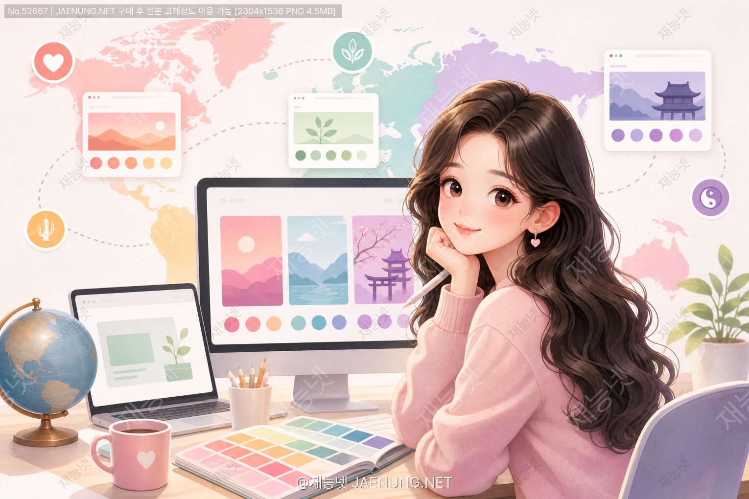 콘텐츠 대표 이미지 - 색상 심리학을 고려한 글로벌 웹디자인 - 문화권별 컬러 해석과 전환율 설계 가이드