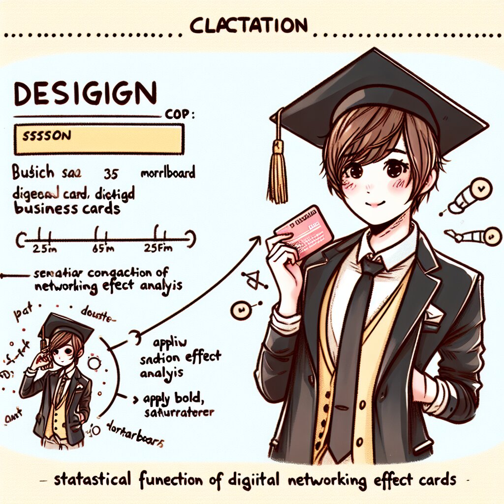 디지털 명함의 통계 기능: 네트워킹 효과 분석 🌐📊