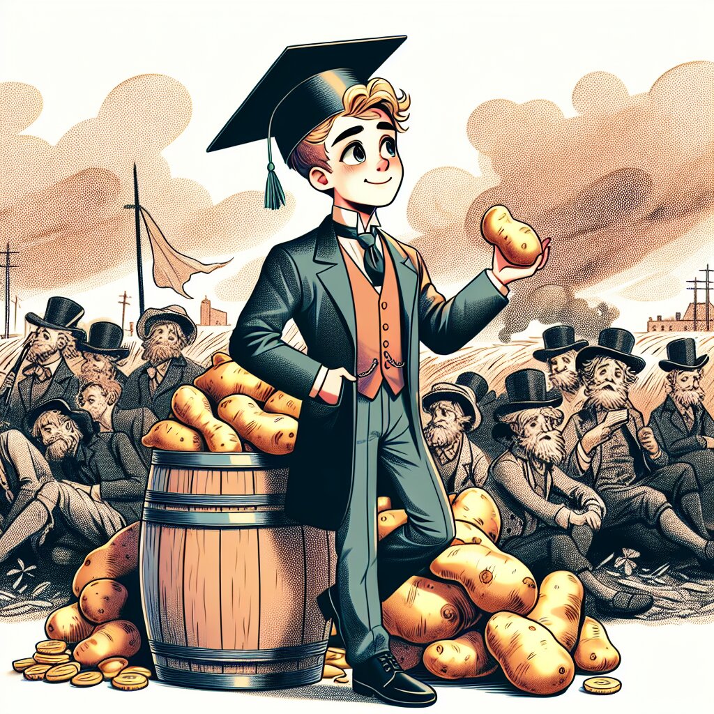 콘텐츠 대표 이미지 - 🥔 아일랜드 대기근: 감자 역병의 비극 (1845-1852) 🍀