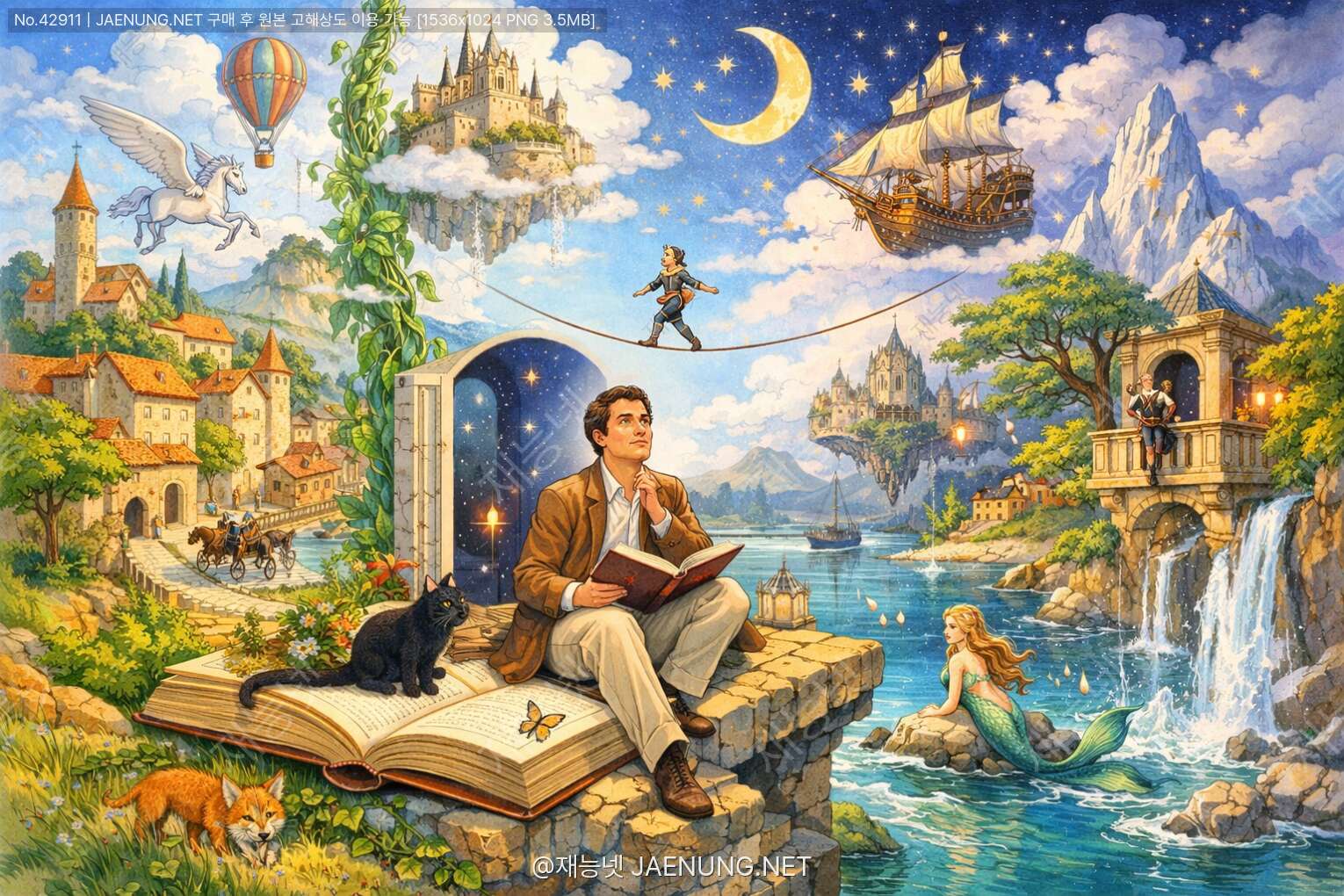 콘텐츠 대표 이미지 - ✨ 어떻게 칼비노는 환상과 현실을 결합했나? 📚