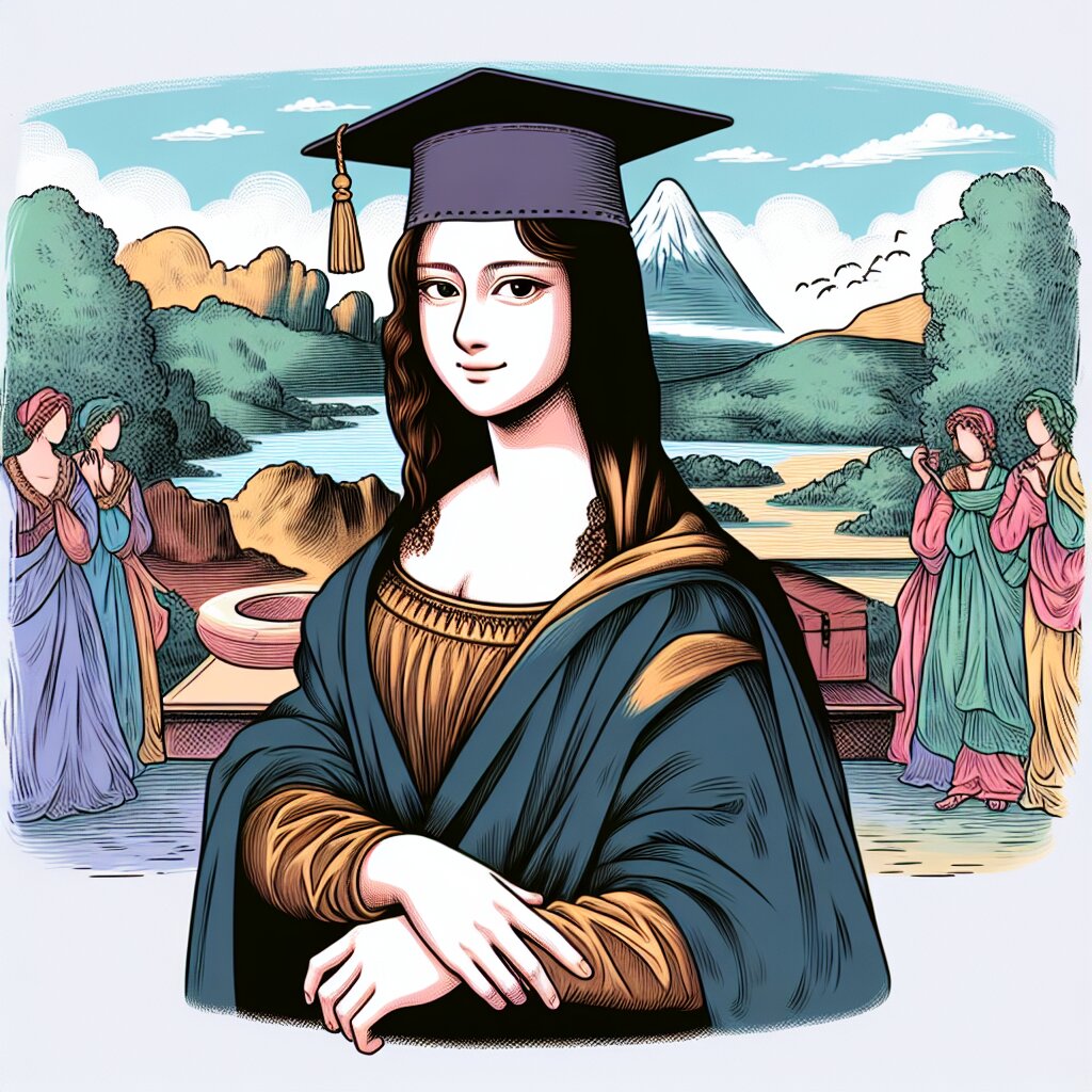 콘텐츠 대표 이미지 - 레오나르도 다 빈치의 모나리자 (1503-1506) 🎨