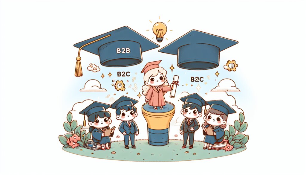 콘텐츠 대표 이미지 - B2B vs B2C: 어느 모델이 스타트업에 더 적합할까? 🚀💼