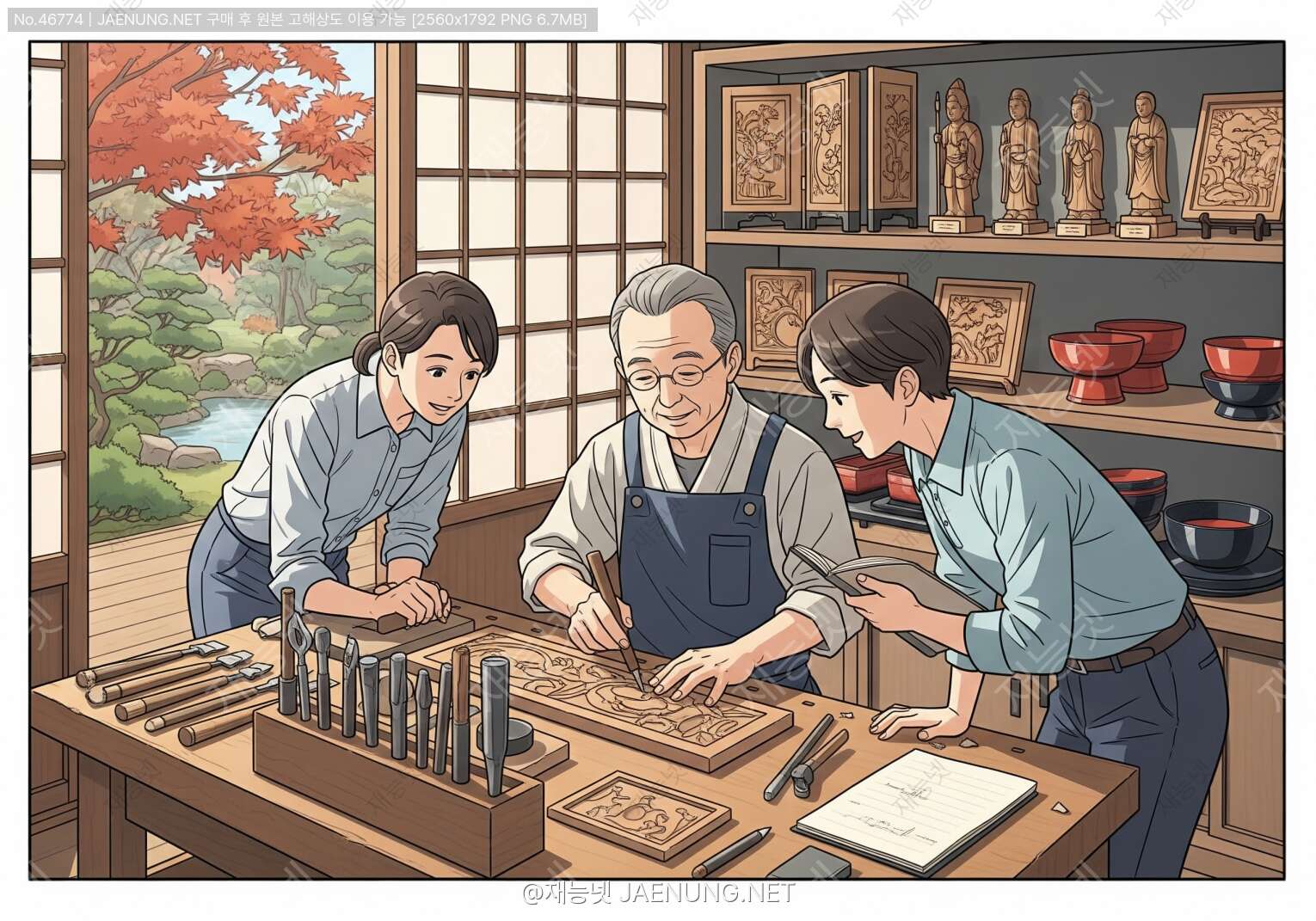 콘텐츠 대표 이미지 - 일본 기술과 장인정신쇼쿠닌을 통한 기능 전수 문화