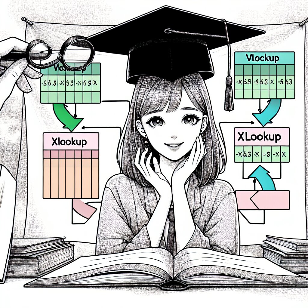 콘텐츠 대표 이미지 - LOOKUP 함수군 비교: VLOOKUP vs HLOOKUP vs XLOOKUP 🔍📊