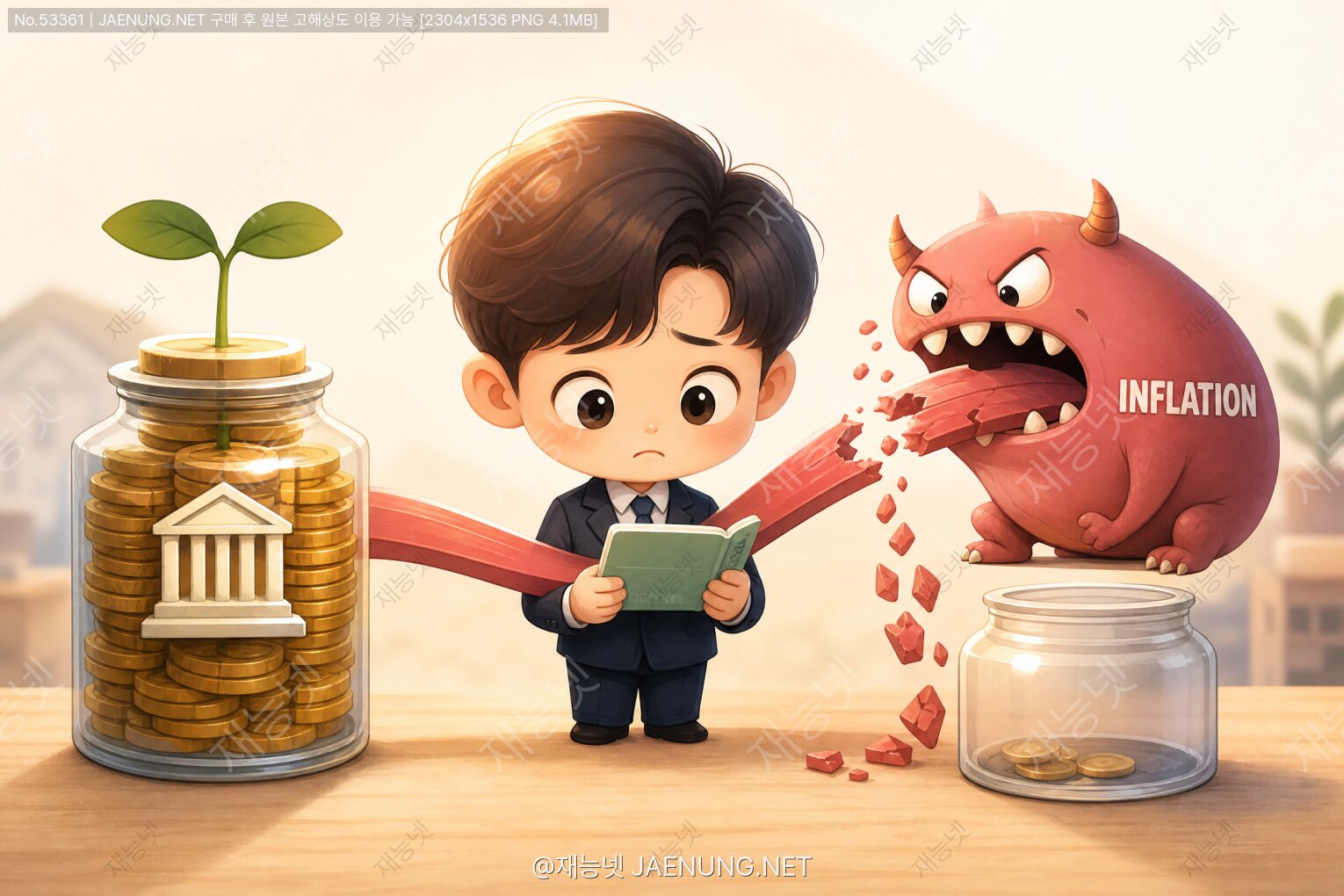 콘텐츠 대표 이미지 - 실질금리로 보는 인플레이션이 예금을 갉아먹는 방식: 통장 잔고는 늘어도 내 돈이 가난해지는 이유
