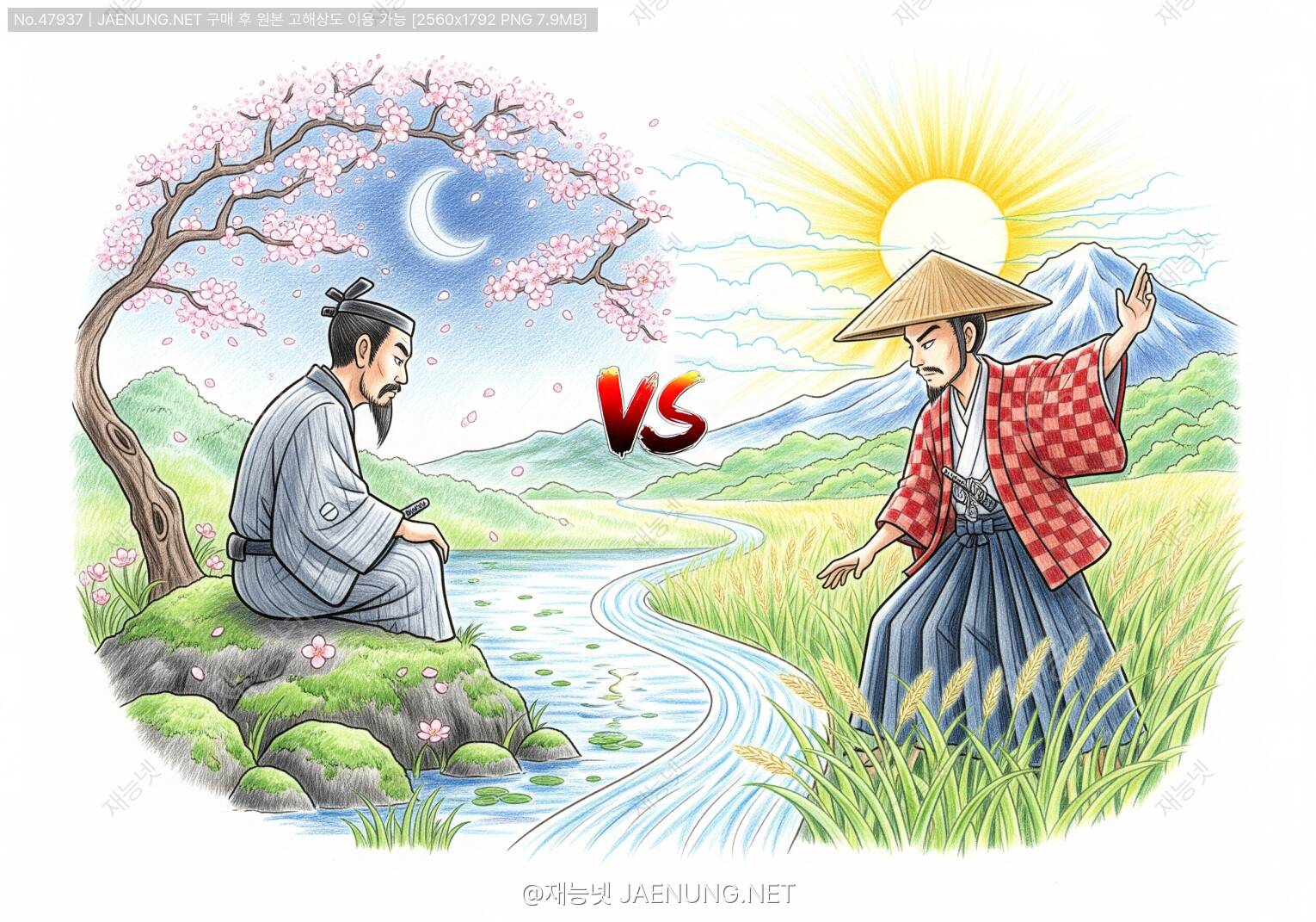 콘텐츠 대표 이미지 - 바쇼 VS 부손: 하이쿠 두 거장이 바라본 자연의 두 얼굴