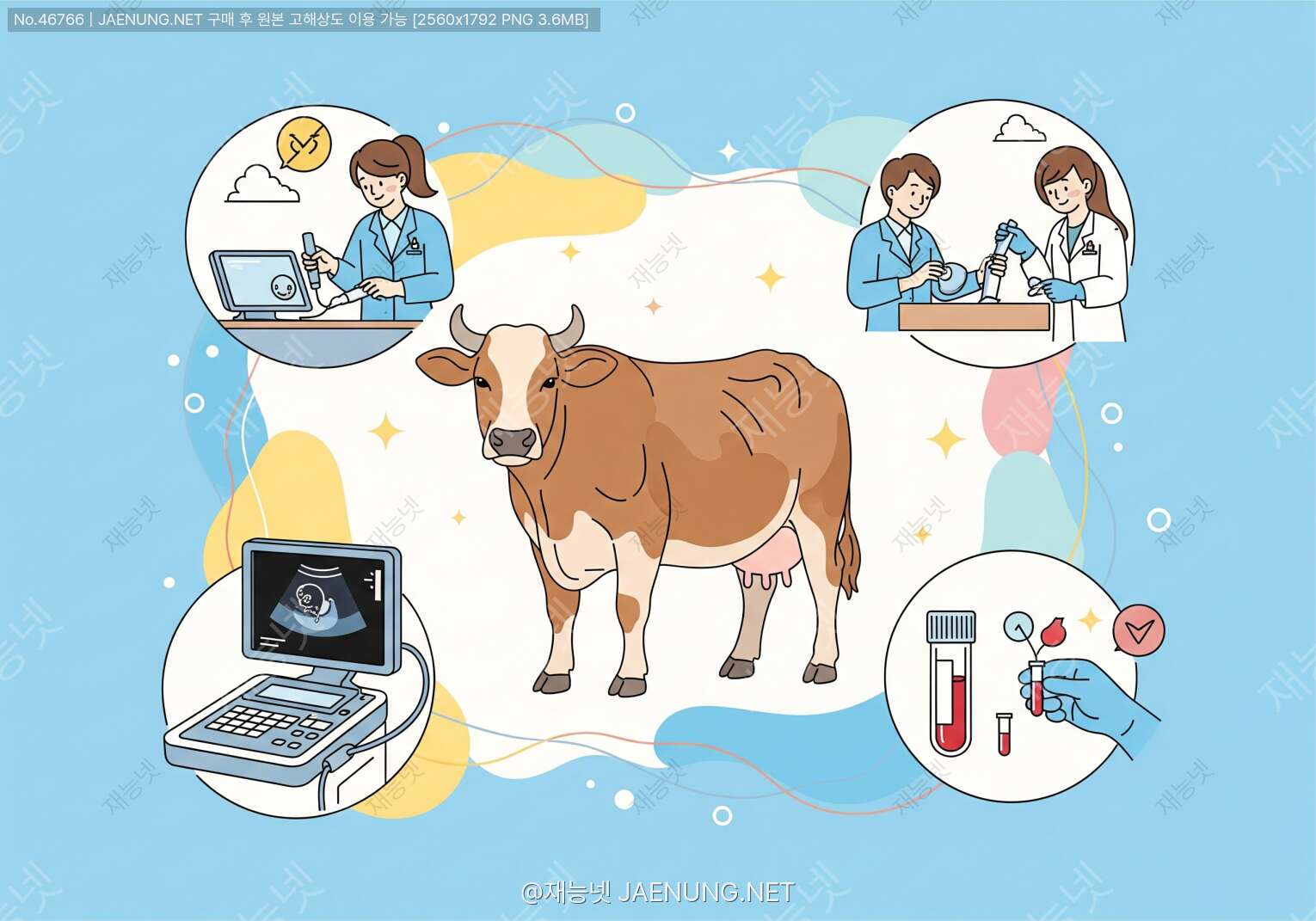 콘텐츠 대표 이미지 - 한우 임신진단 시기와 방법 완전정복 🐮✨