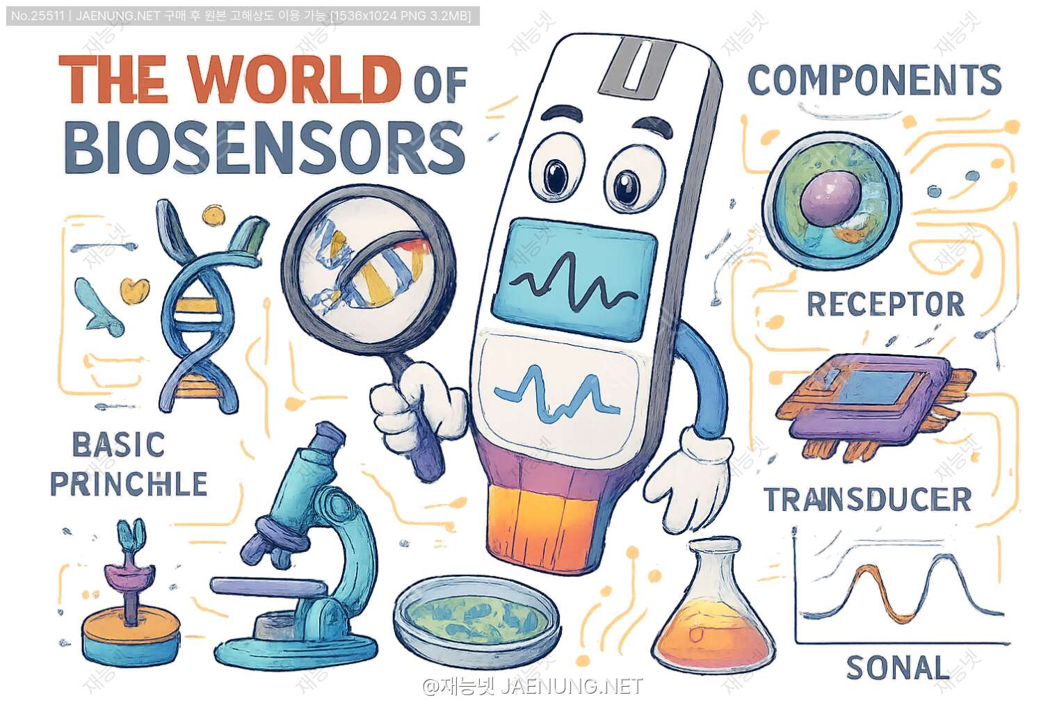 🧪 바이오센서의 신세계: 기본 원리부터 구성요소까지 완전 정복! 🔬