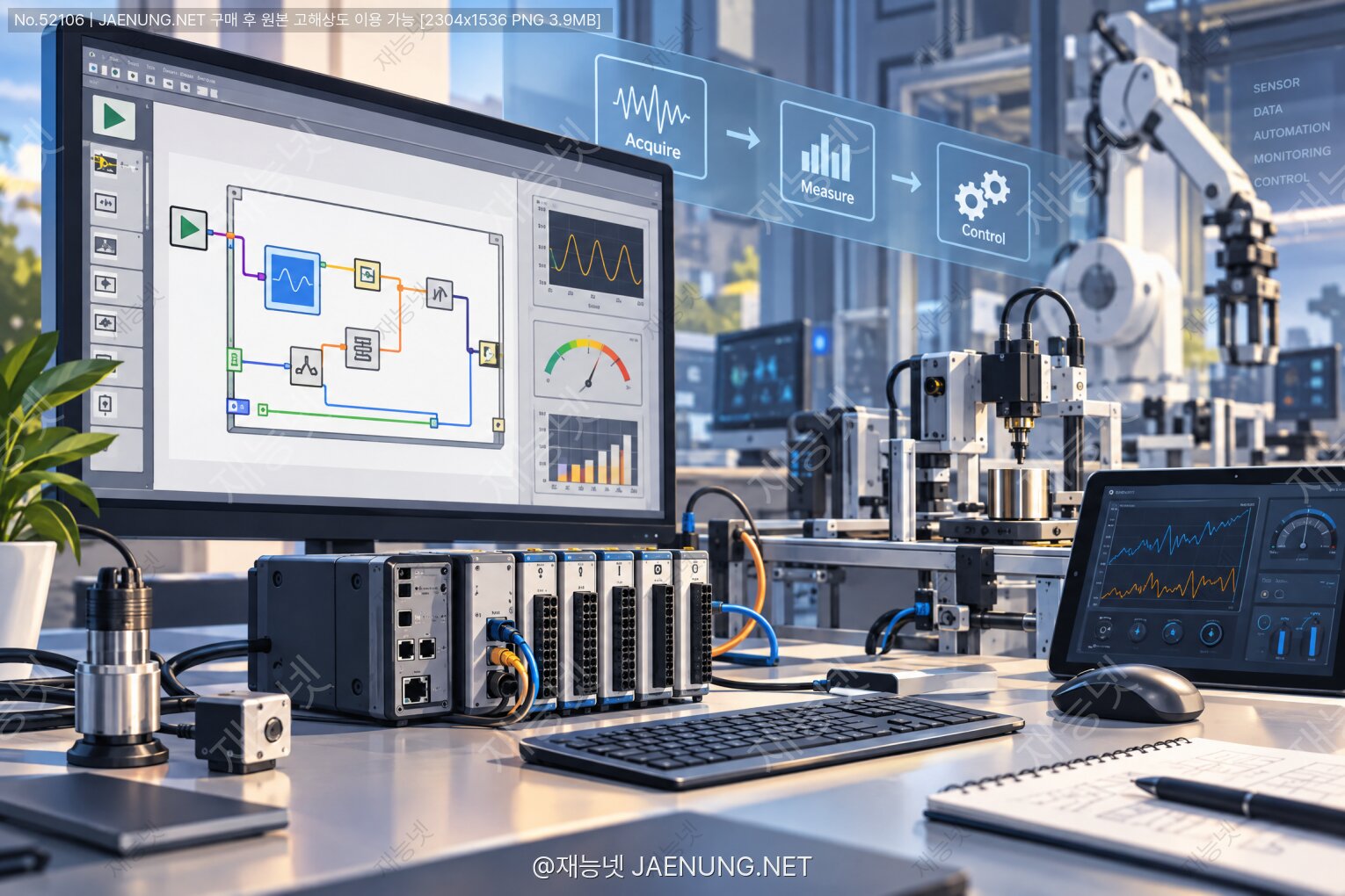 콘텐츠 대표 이미지 - LabVIEW 그래픽 프로그래밍으로 구축하는 데이터 수집·측정·제어 시스템 실전 가이드