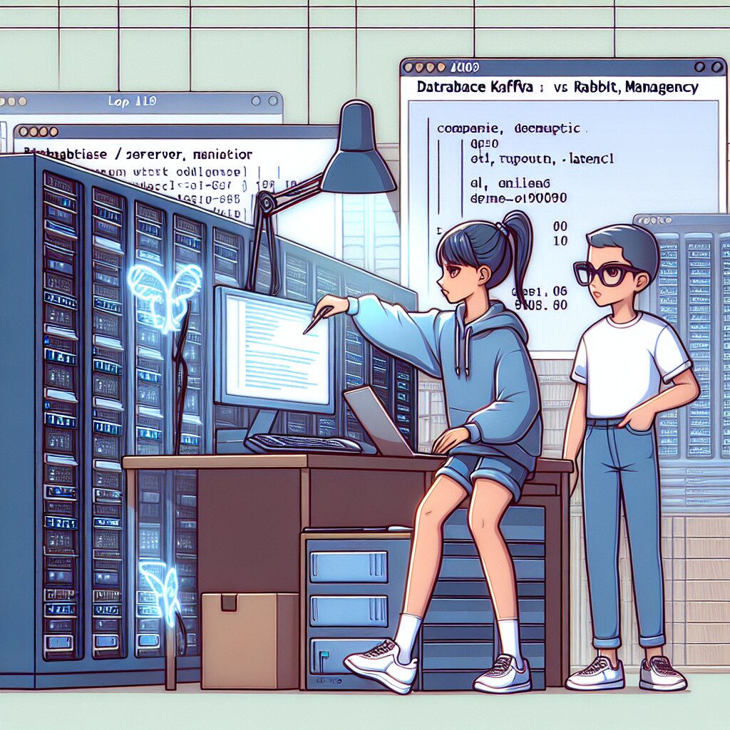 콘텐츠 대표 이미지 - Apache Kafka vs RabbitMQ: 메시지 브로커의 처리량과 지연 시간 비교 🚀📊