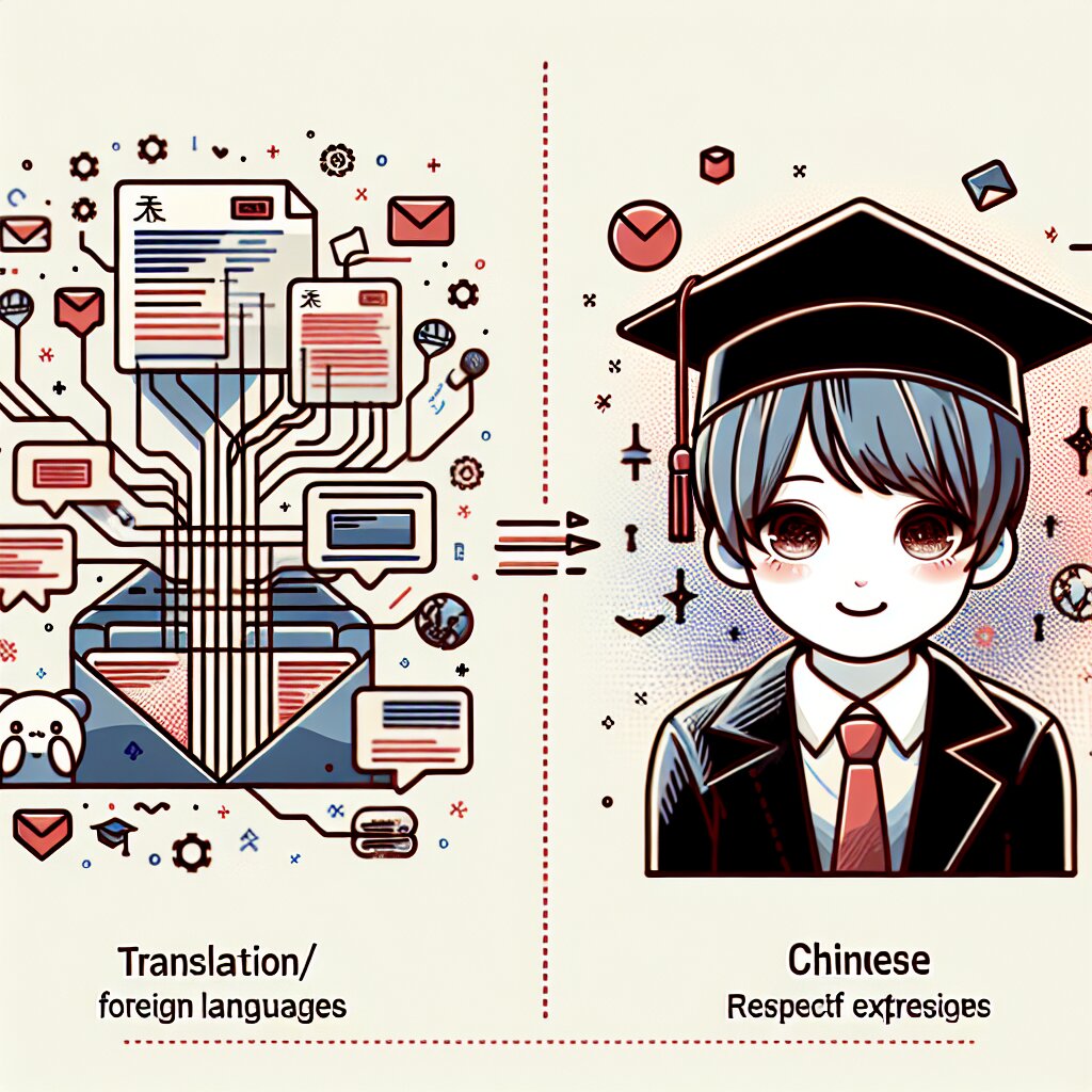콘텐츠 대표 이미지 - 중국어 비즈니스 이메일 번역: 존경어 표현 유지의 비밀 🇨🇳✉️