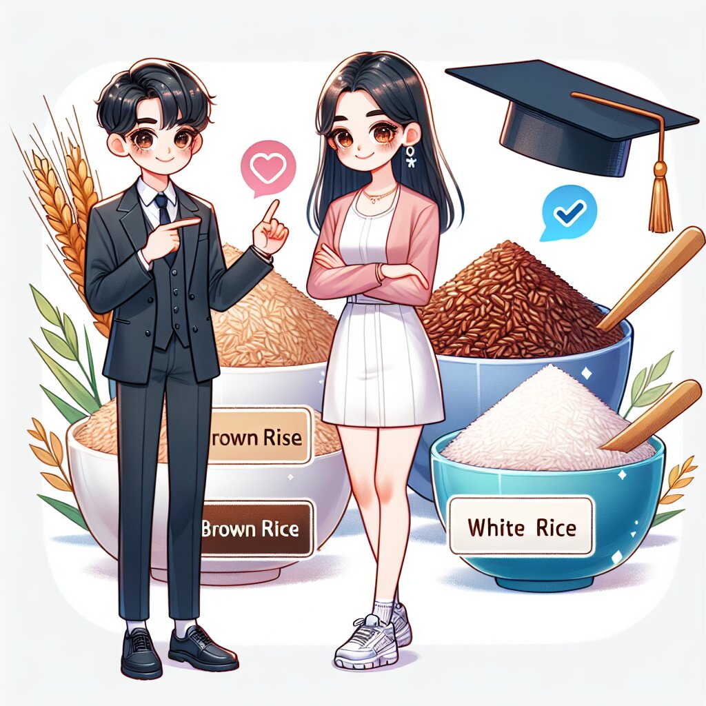 콘텐츠 대표 이미지 - 🌾 현미와 백미의 영양 대결! 🍚