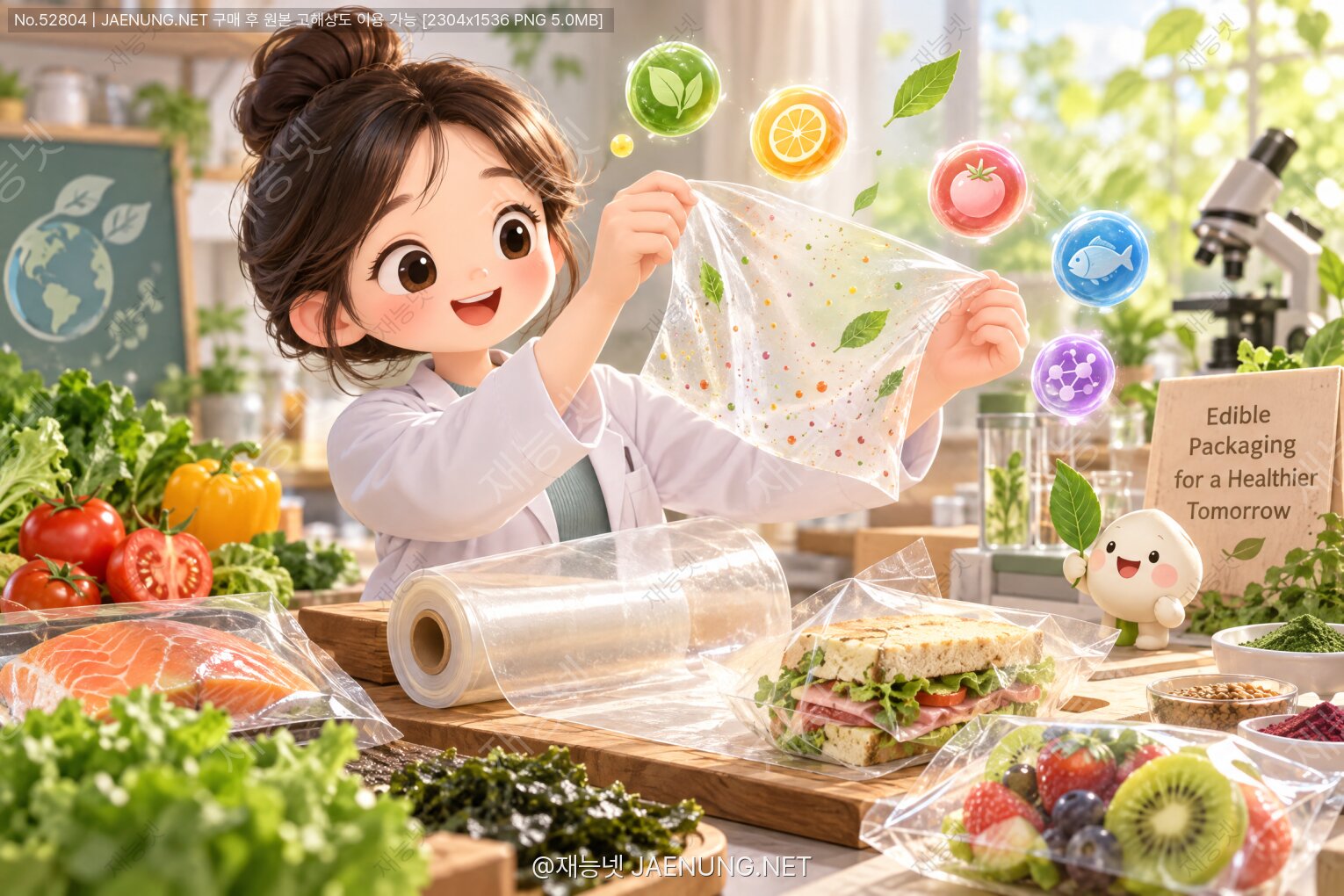 콘텐츠 대표 이미지 - 먹는 포장재에 영양을 담다 — 식용 포장 필름의 영양성분 강화 기술과 식품가공학적 원리
