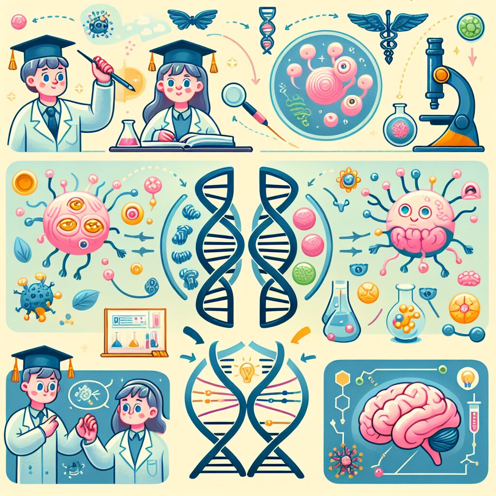 콘텐츠 대표 이미지 - 헌팅턴병의 유전학과 신경변성 과정: 뇌의 미스터리를 풀다 🧠🔍