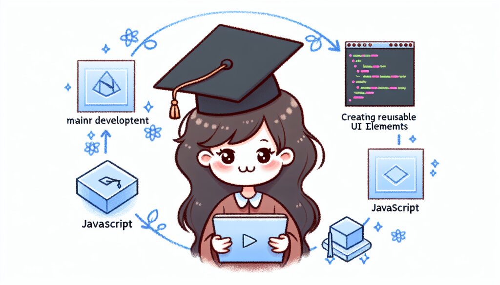 콘텐츠 대표 이미지 - JavaScript 웹 컴포넌트: 재사용 가능한 UI 요소 만들기 🚀