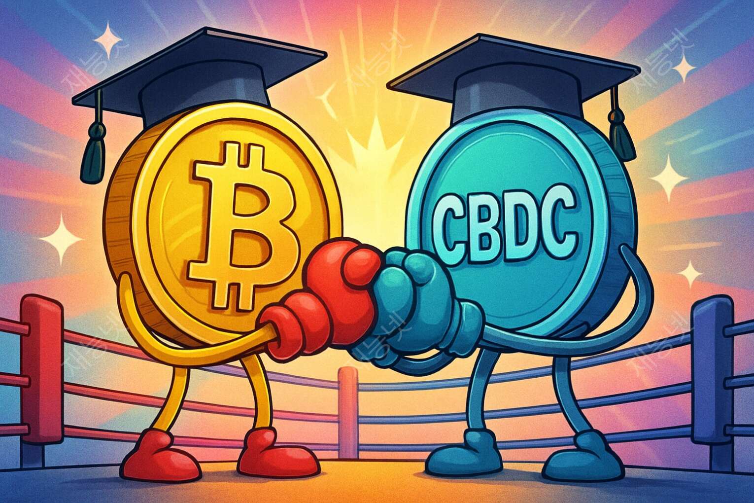 비트코인 vs CBDC, 세기의 대결?아니, 어쩌면 환상의 짝꿍이 될지도 몰라!