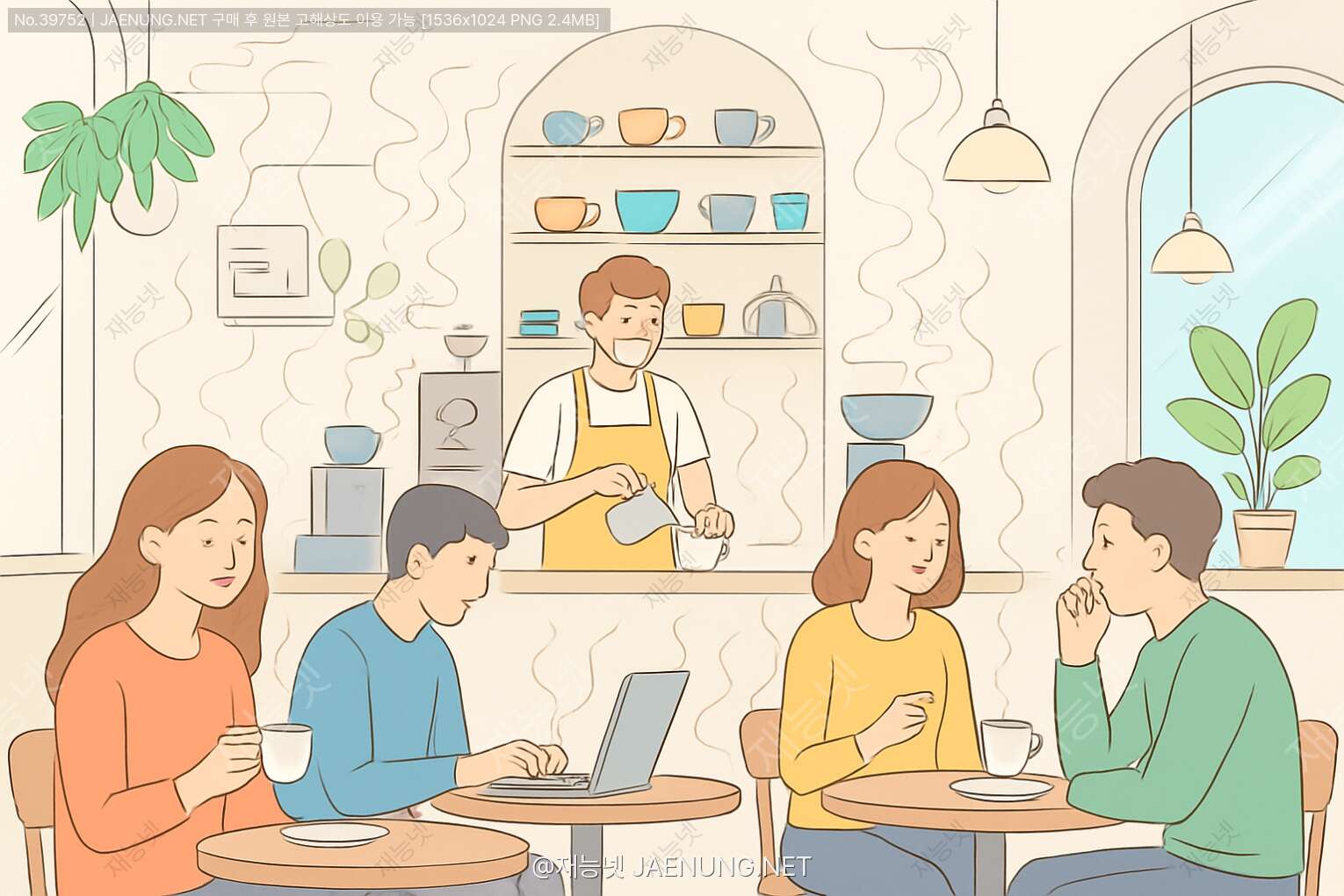 콘텐츠 대표 이미지 - ☕ 카페 실내 공기가 탁한 이유
