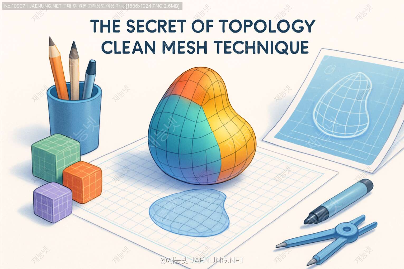 콘텐츠 대표 이미지 - 토폴로지의 비밀: 클린 메쉬의 기술 🧼