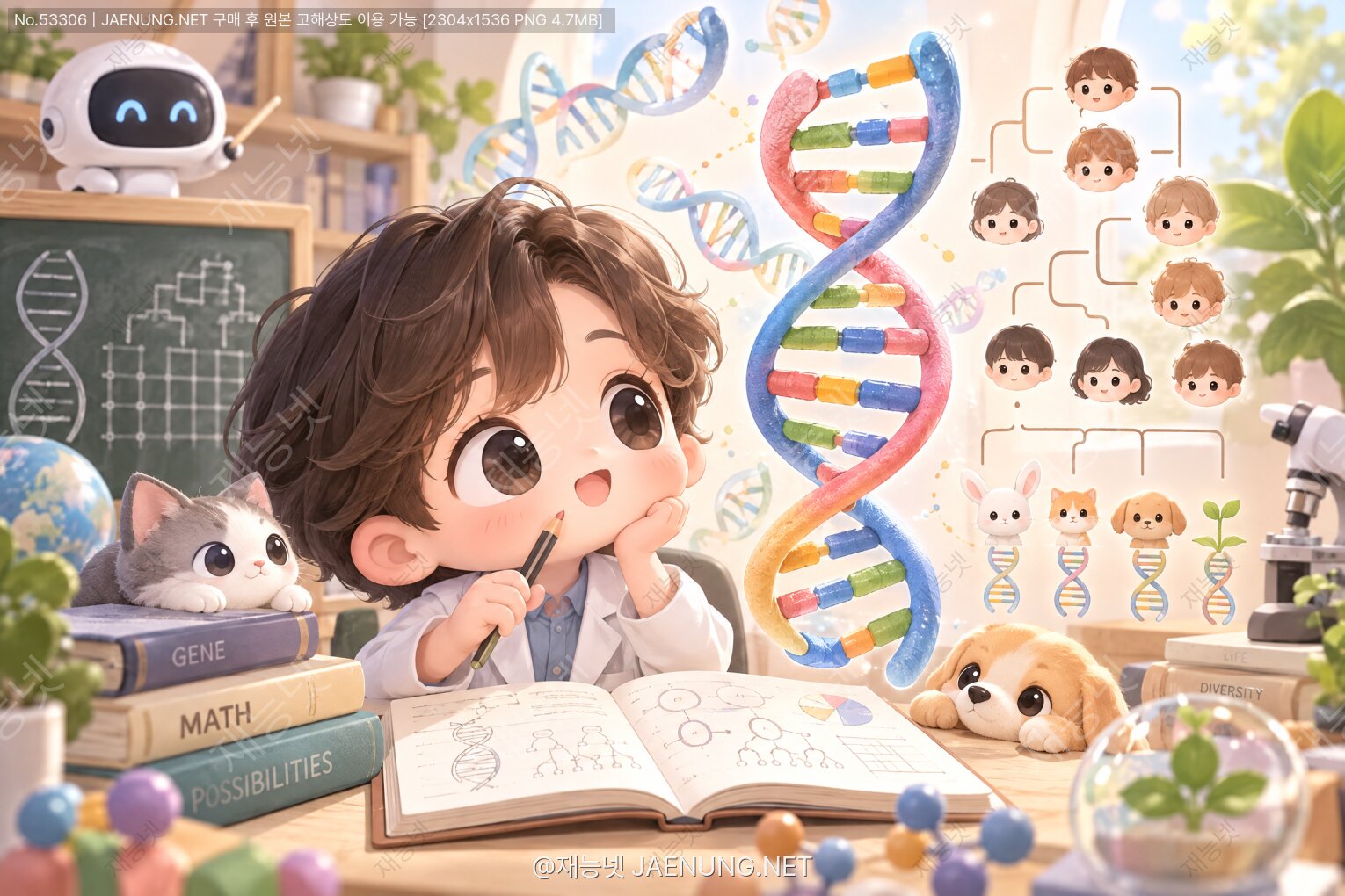 ์ฝํ
์ธ ๋ํ ์ด๋ฏธ์ง - ๐งฌ ์ ์ ์ ์กฐํฉ์ ๊ฐ๋ฅ์ฑ์ ์ํ์ ์ผ๋ก ์ผ๋ง๋ ๋ ๊น?