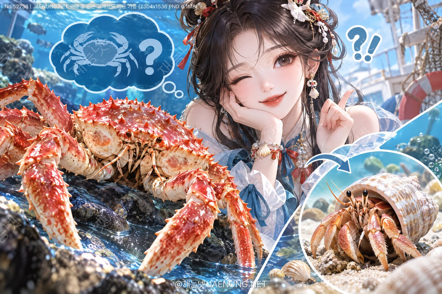 콘텐츠 대표 이미지 - 킹크랩은 사실 게가 아니다?소라게에 더 가까운 충격적인 진실