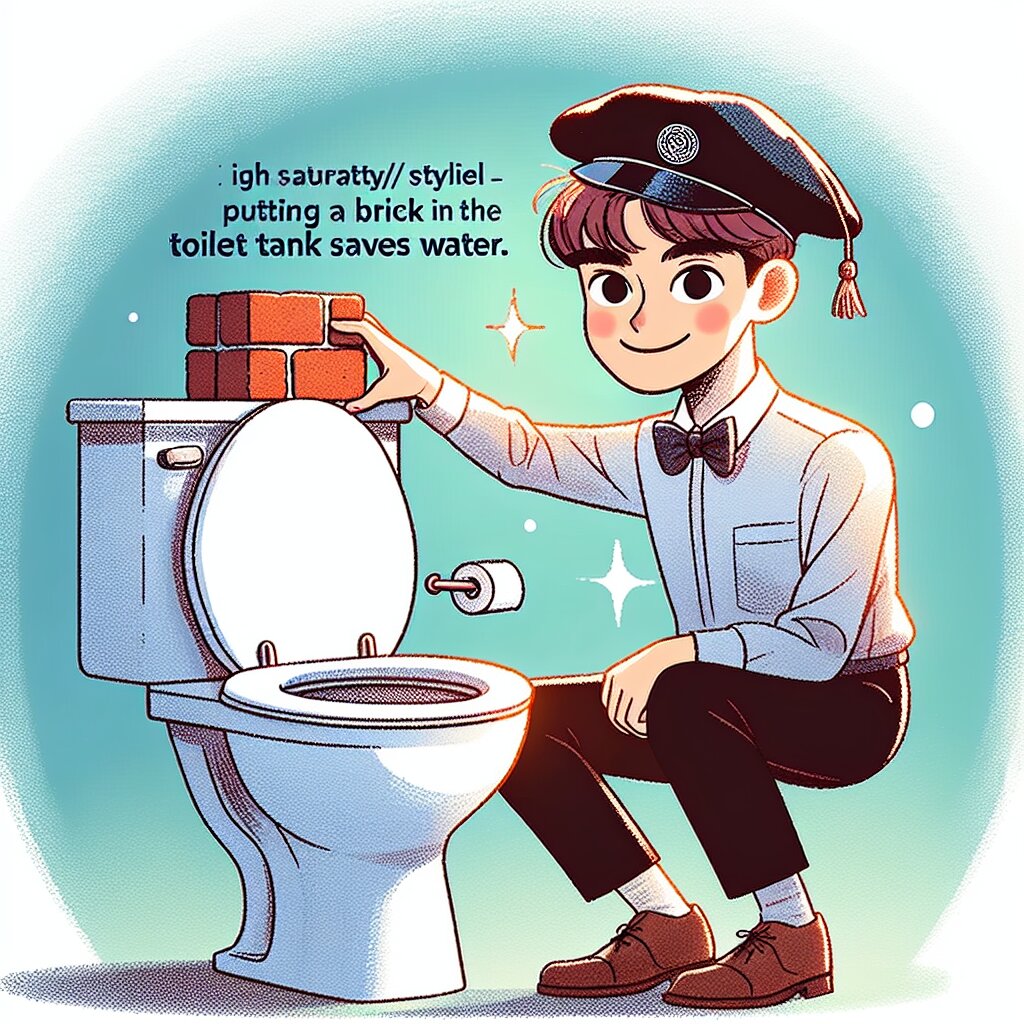 콘텐츠 대표 이미지 - 🚽 변기 물통에 벽돌을 넣으면 물이 절약된다는데? 🧱💧